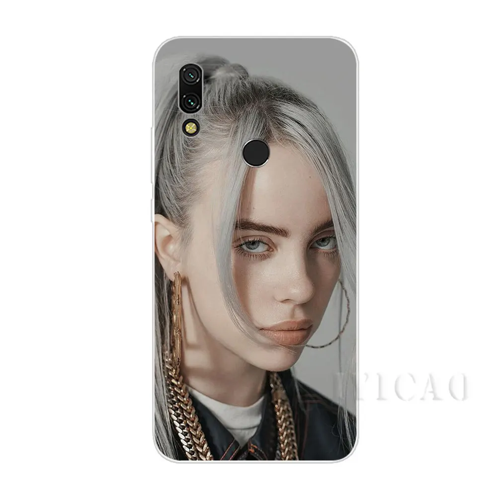 IYICAO Billie Eilish Жесткий Чехол для Xiaomi mi 5 5S 6 8 9 Lite SE A1 A2 F1 x 2 S MAX мы собрали воедино 3 чехол