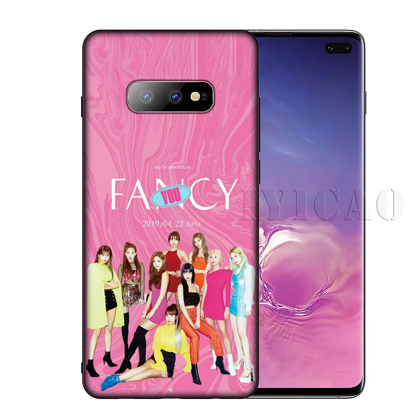 IYICAO TWICE KPOP FANCY YOU Мягкий силиконовый чехол для телефона Samsung Galaxy S20 Ultra S10 Lite S9 S8 Plus S6 S7