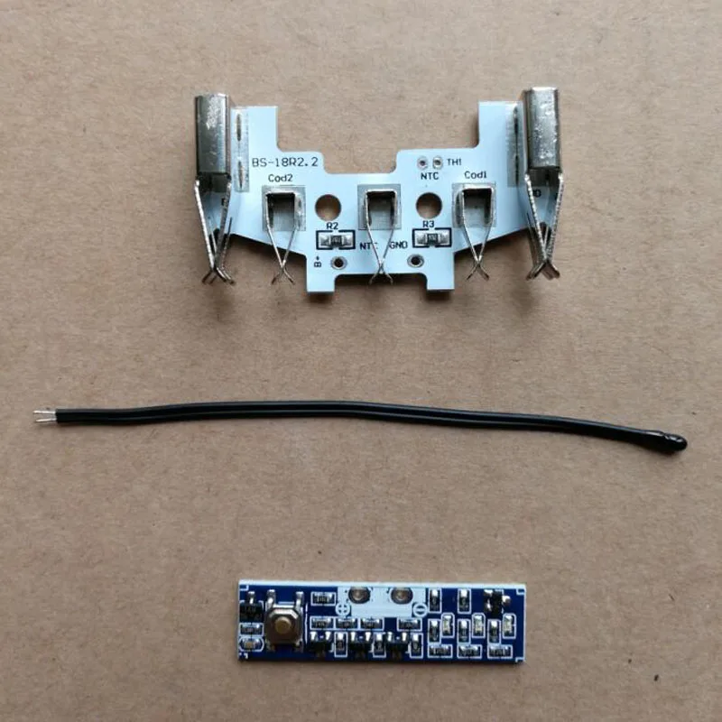 PCB Детали для электрической дрели BAT618 пластиковый чехол для батареи печатная плата для Bosch 18V BAT610 BAT609G BAT618G литий-ионная батарея - Цвет: PCB