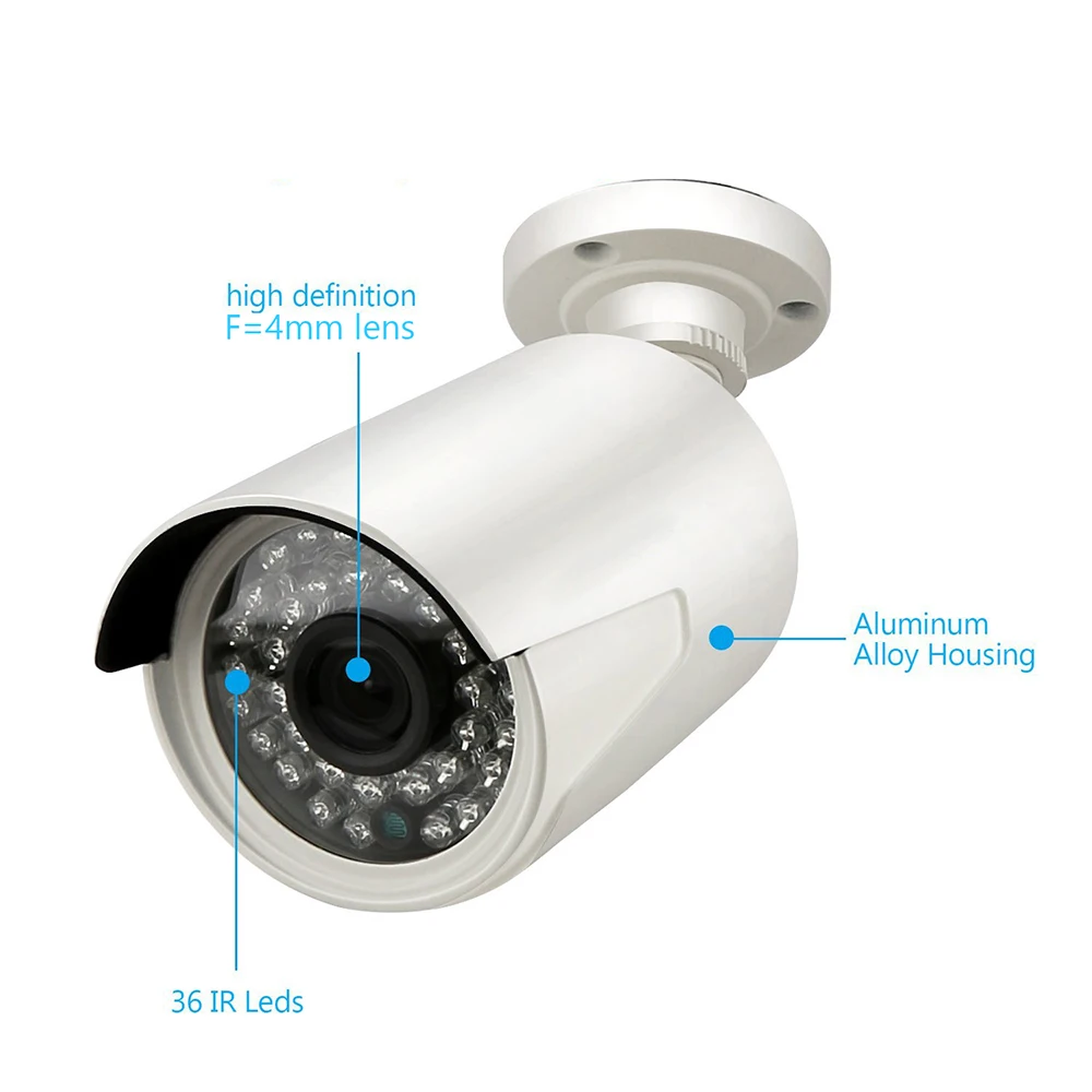 8CH 1080P POE сетевая система видеонаблюдения 2.0MP PoE камера NVR видеонаблюдения|system