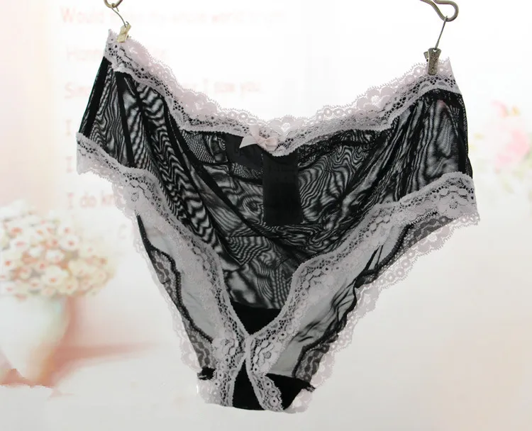 Мягкое Сетчатое нижнее белье очень большие размеры короткие S-3XL женские