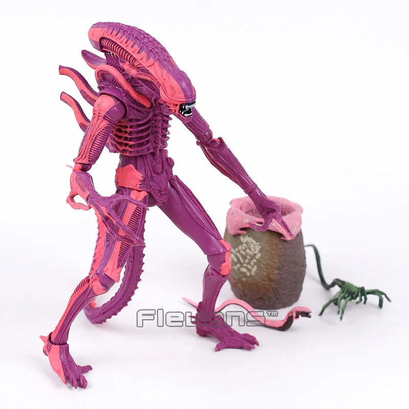 NECA ALIENS Red Alien with Chestburster &amp Facehugger PVC Action Figure Collectible Model Toy | Игрушки и хобби