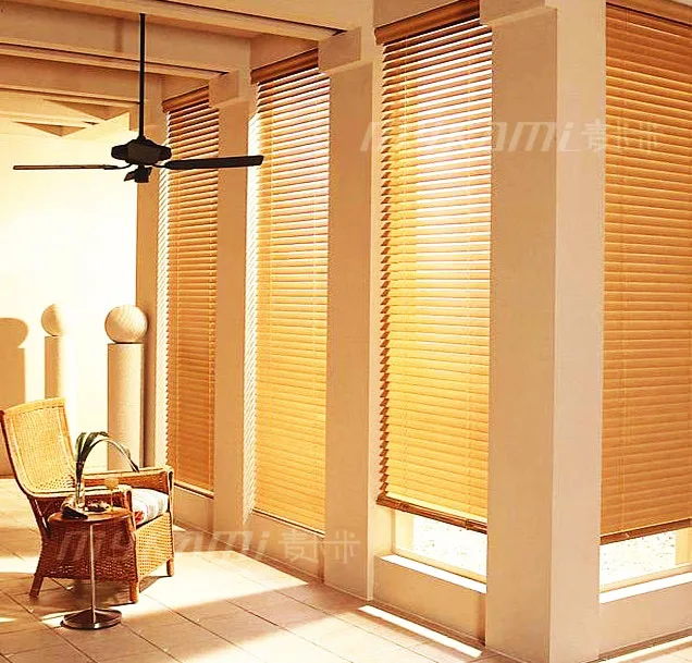 Деревянные жалюзи для измерения реального дерева | Дом и сад