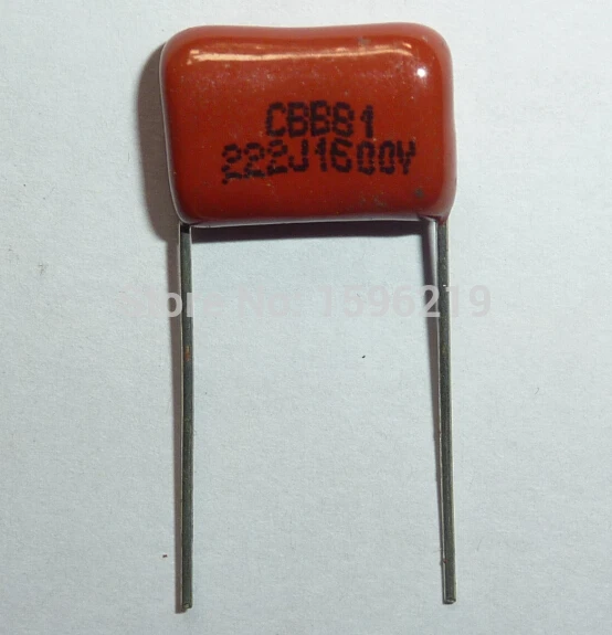 Конденсатор CBB 222 1600V 222J 1.6KV 2200pF 2.2nF P15 CBB81 Металлизированный Полипропиленовый