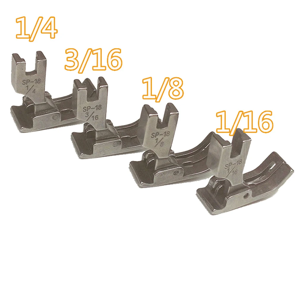 

SP-18 Industrial Sewing Machine Stay Stitch/ Top Stitch Foot 1/4, 3/16,1/8,1/16 (3/16)