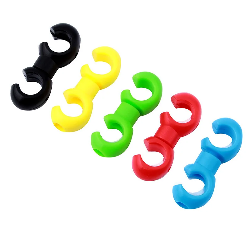 10pcs MTB Rotatable Brake Line C/S Buckle Derailleur Shift Cable Ring Clasp | Спорт и развлечения