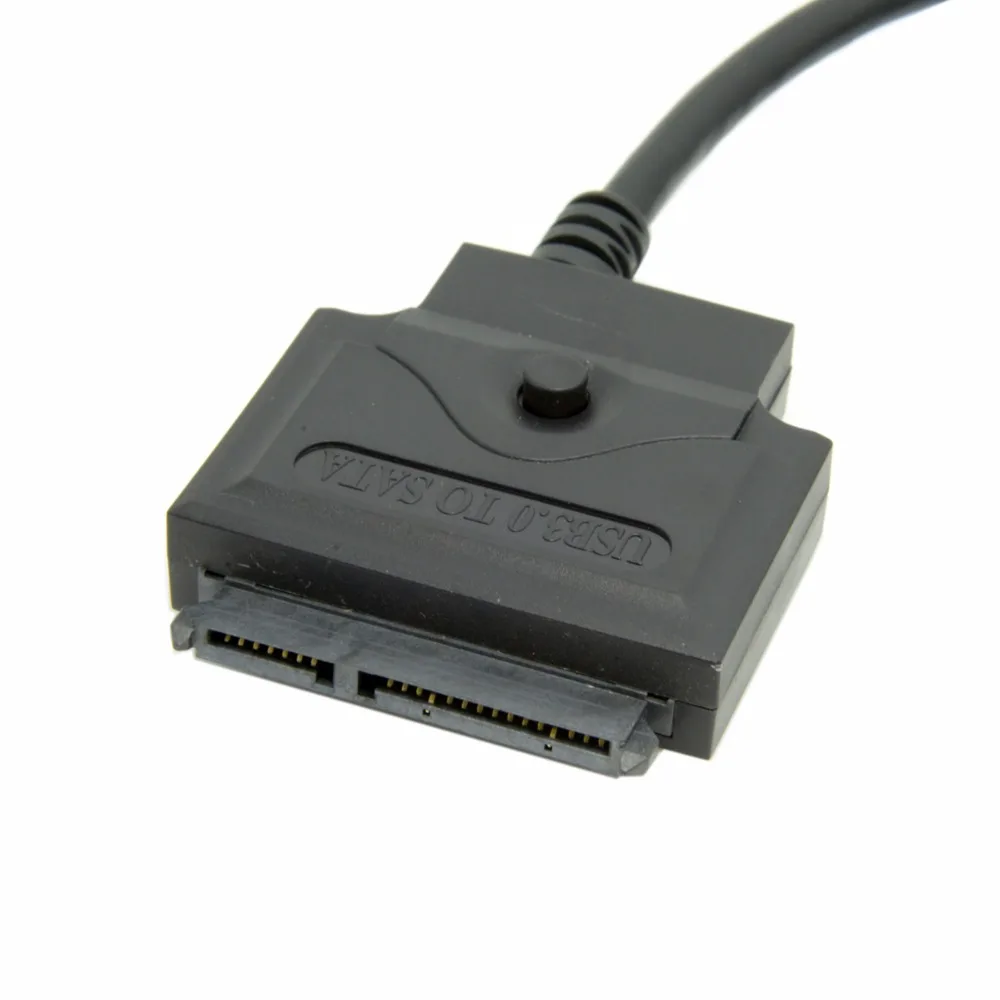 Адаптер для драйверов жестких дисков Xiwai черный USB 3 0 SATA 22Pin 7 15 5 &quot2 5&quot 50 см