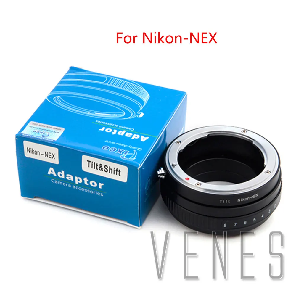 Кольцо адаптер для объектива Venes Nikon NEX кольцо F Крепление Sony E Mount Camera|Адаптеры