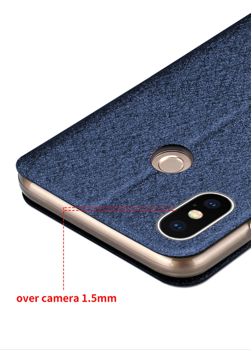 Mofi для Xiaomi Redmi Note 5 Pro Чехол для Redmi Note 5 Pro роскошный силиконовый кожаный чехол-книжка для Redmi Note 5 Чехол