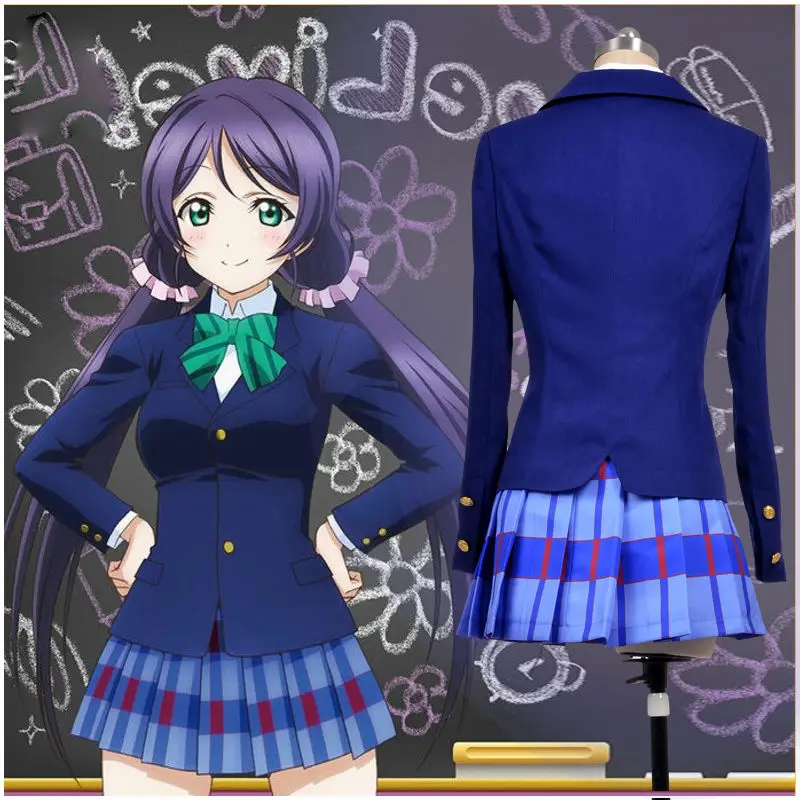 Love Live костюмы для косплея Lovelive Kousaka Honoka Minami Kotori Ayase Eli Tojo Nozomi Nishikino Маки школьная форма