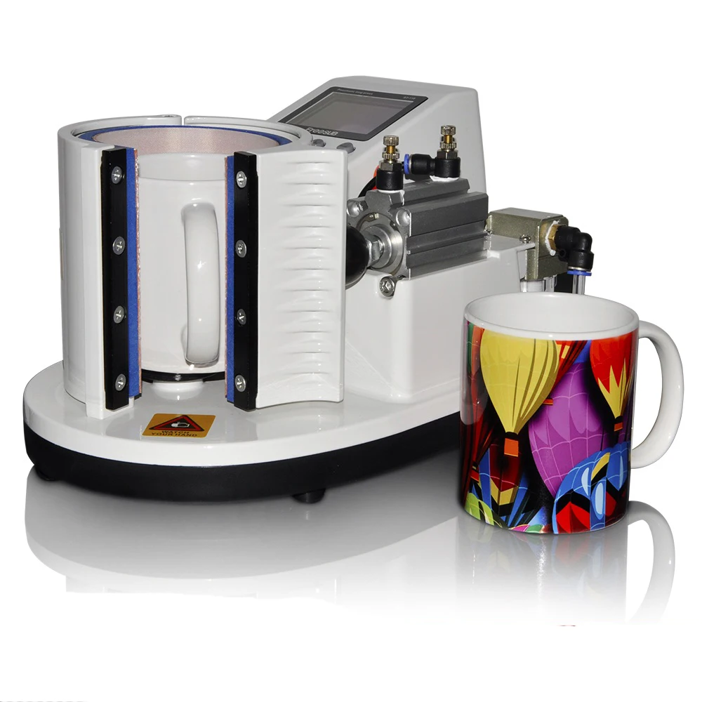 Mini ST110 Pneumatic Vertical Multi-function Heat Transfer Press Thermal Printing Mug Cup Machine | Компьютеры и офис
