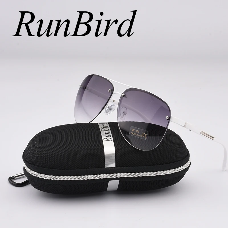 RunBird Модные солнцезащитные очки для женщин популярные брендовые дизайнерские