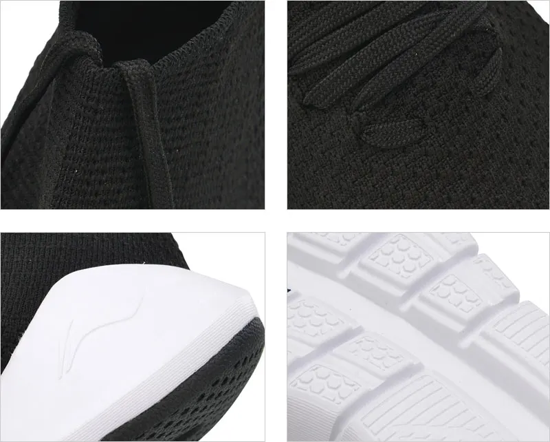 Li-Ning/женские кроссовки FLEX, умные, движущиеся, для бега, ноский светильник, для фитнеса, с подкладкой, спортивная обувь, кроссовки ARKN026 XYP827