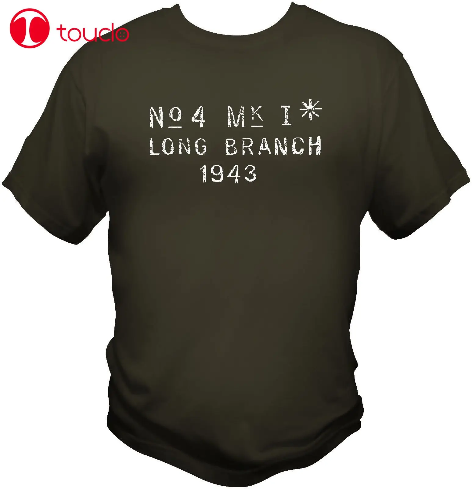 2019 длинный филиал Enfield No4 Mki приемник штамп футболка Wwi Британский 303