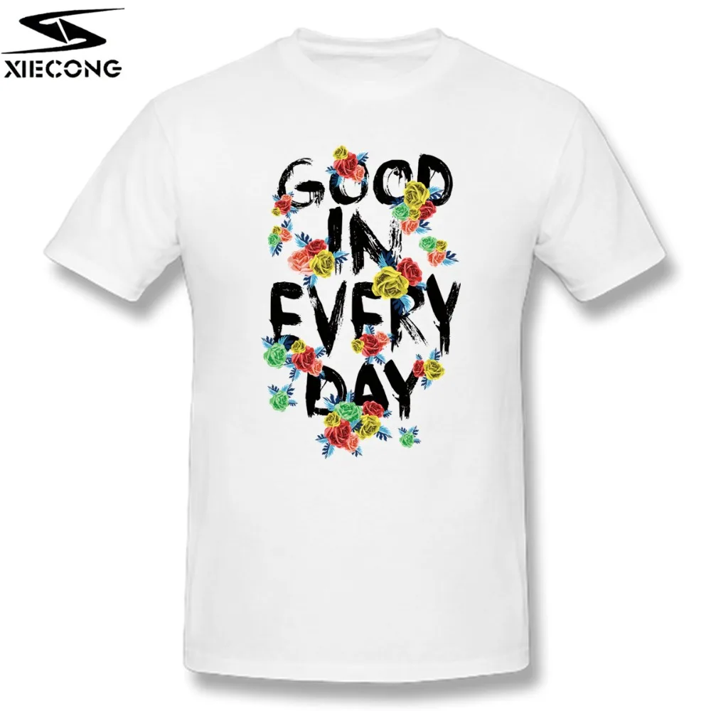 Good in Every Day Floral Print Chic Top 100% Cotton Comfortable Breathable and Healthy Summer Shirt Men's XIECONG | Мужская одежда