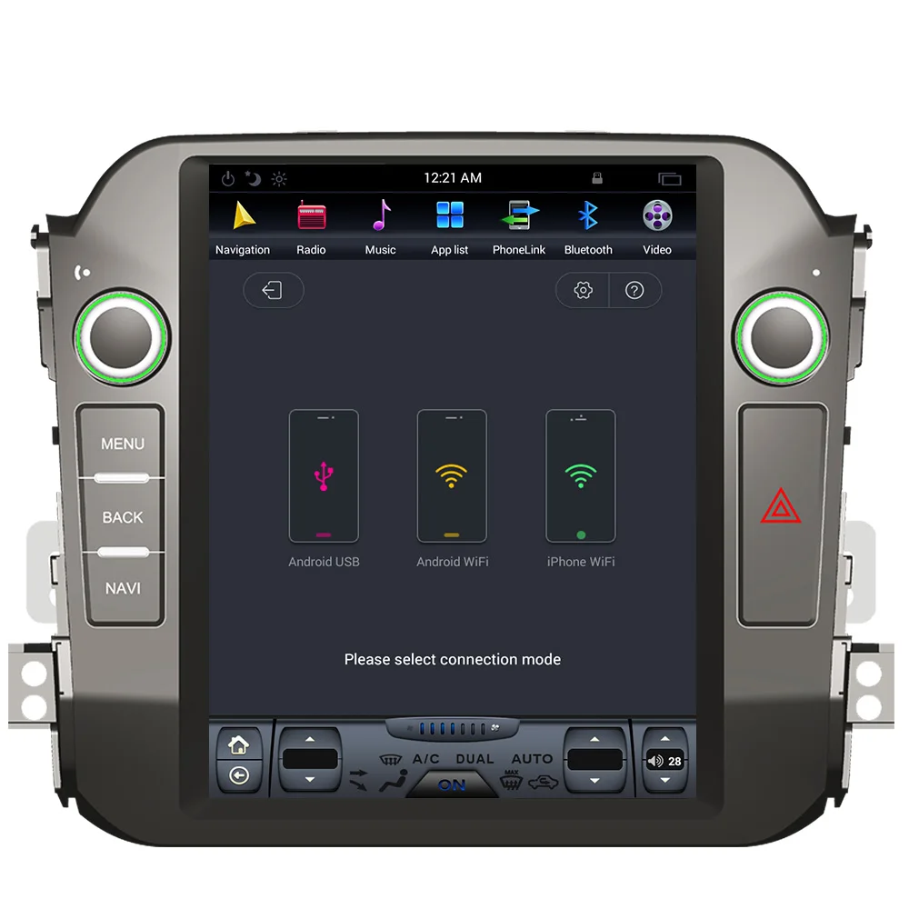 ZWNVA Тесла Стиль ips плюс Экран Android 7,1 автомобиль без DVD плеер gps навигации для Kia Sportage R 2010 2011 2012 2013