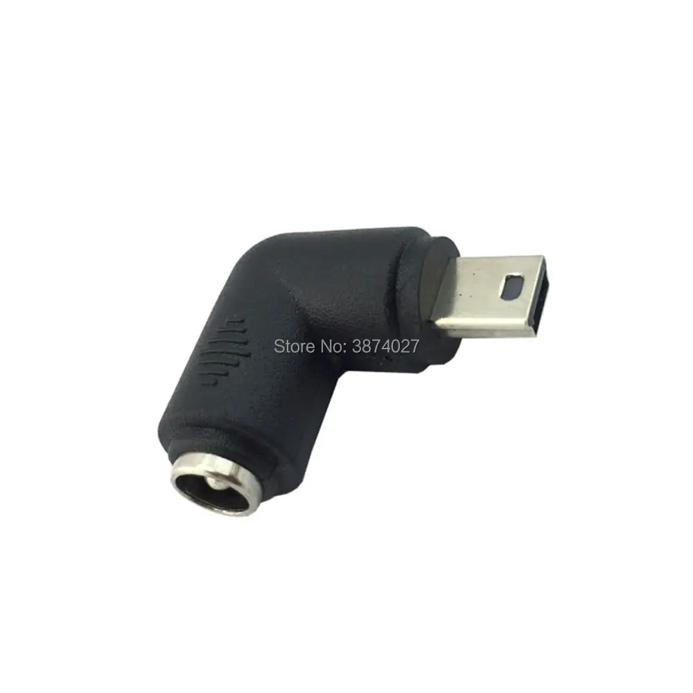 DC 55*21 разъем для mini usb 90 градусов адаптер питания Бесплатная доставка|Кабели VGA| |
