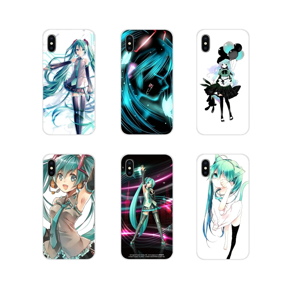 Для Huawei Mate Honor 4C 5C 5X 6X 7 7A 7C 8 9 10 8C 8X 20 Lite Pro Anime 3D Hatsune Miku аксессуары чехлы для