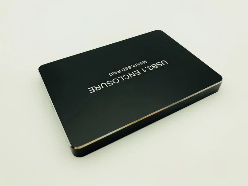 Корпус для SSD USB C USB3.1 Type на 2 порта MSATA Raid 0 1 PM мобильного жесткого диска корпус HDD