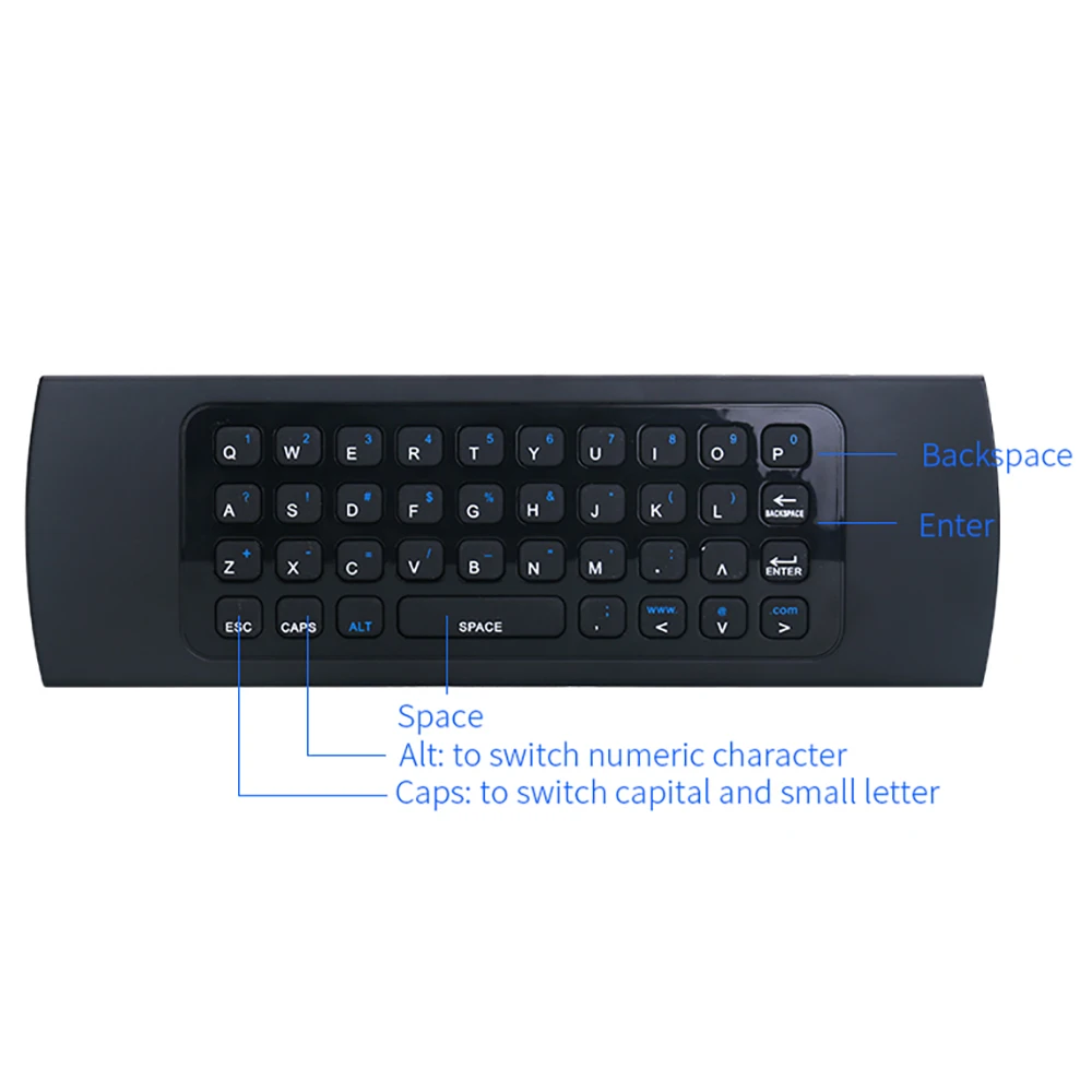 USB Беспроводная Летающая мышь Air Mouse 2 4G пульт дистанционного управления