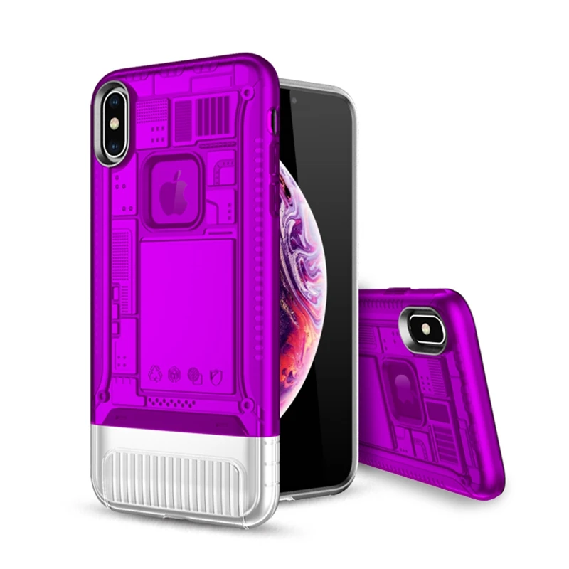Для iphone xs max чехол прозрачный PC + TPU задняя крышка для X XS XR идеальный подходящий