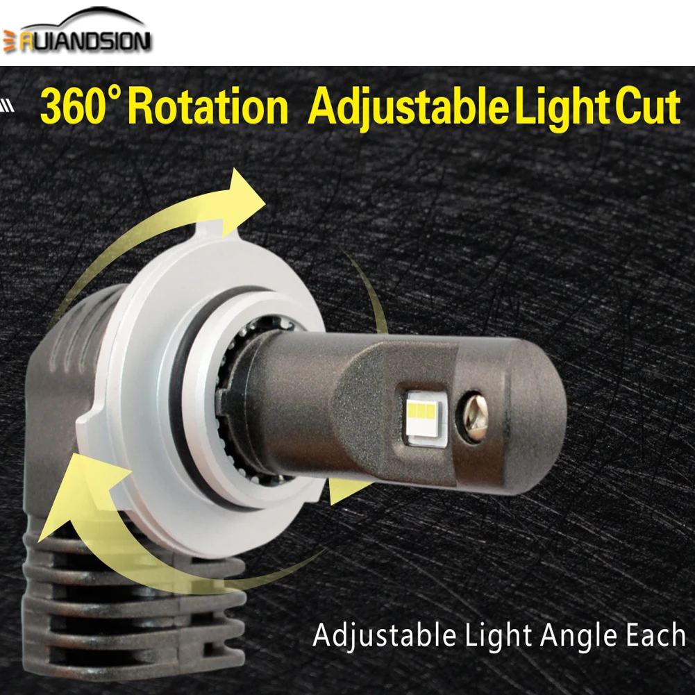 Комплект 50 W 6400LM H7 LED H4 LED H8 H11 огни автомобиля Canbus фар лампы 6500 K HB3 9005 9006 9012 5202 P13W 9-32 V противотуманных фар авто