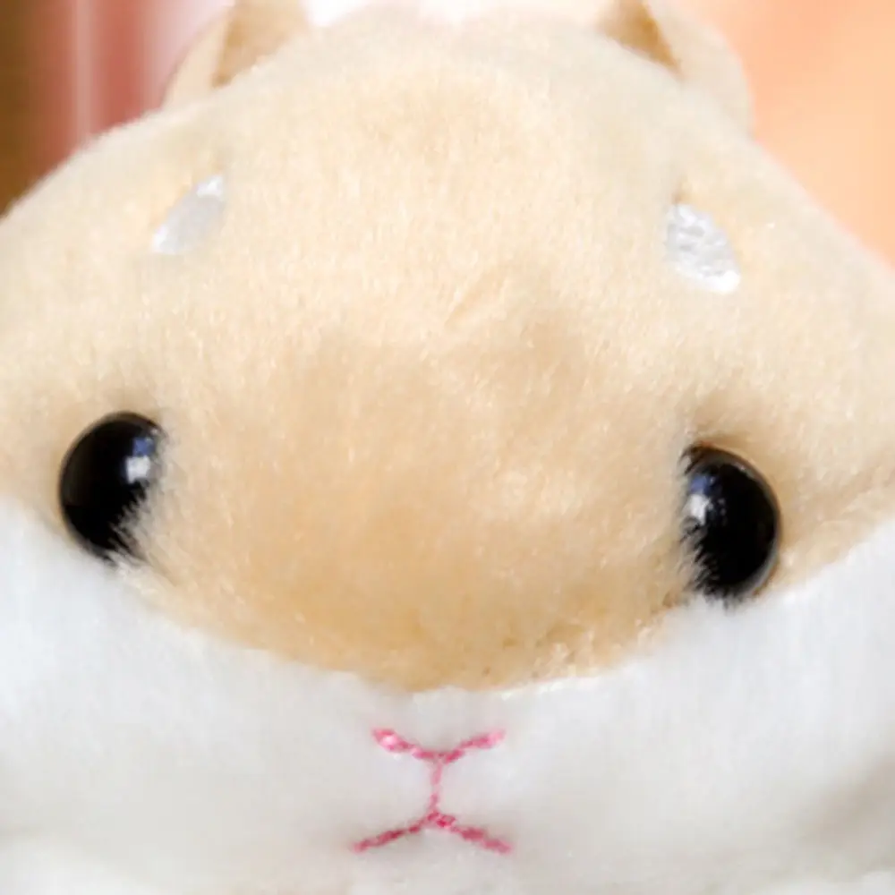10 см Kawaii Плюшевые Брелоки для ключей связка милый хомяк застежка держатели