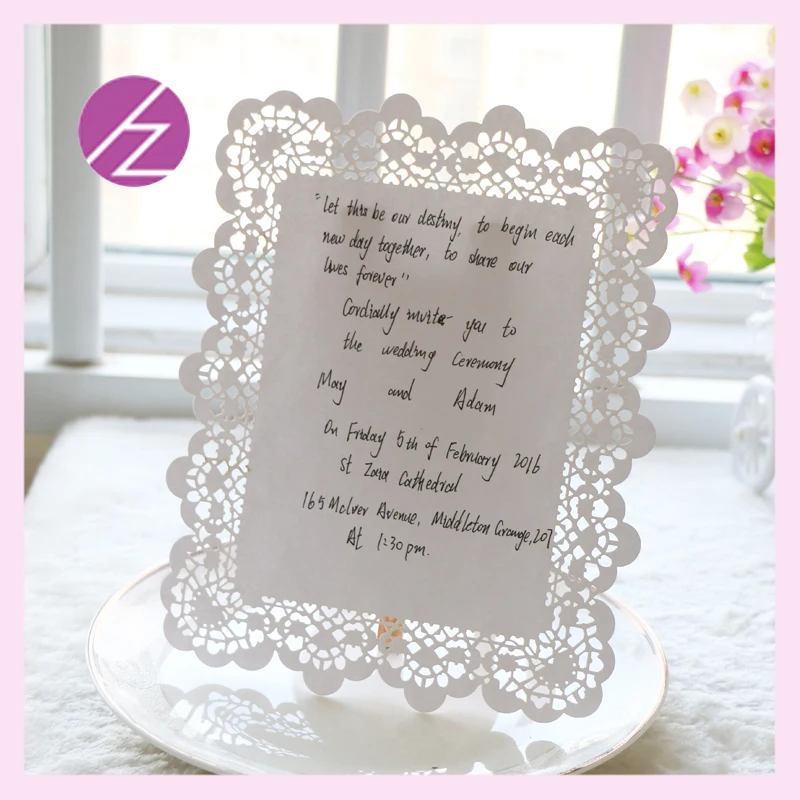 12 шт./лот товары для вечерние с простым дизайном пригласительная открытка