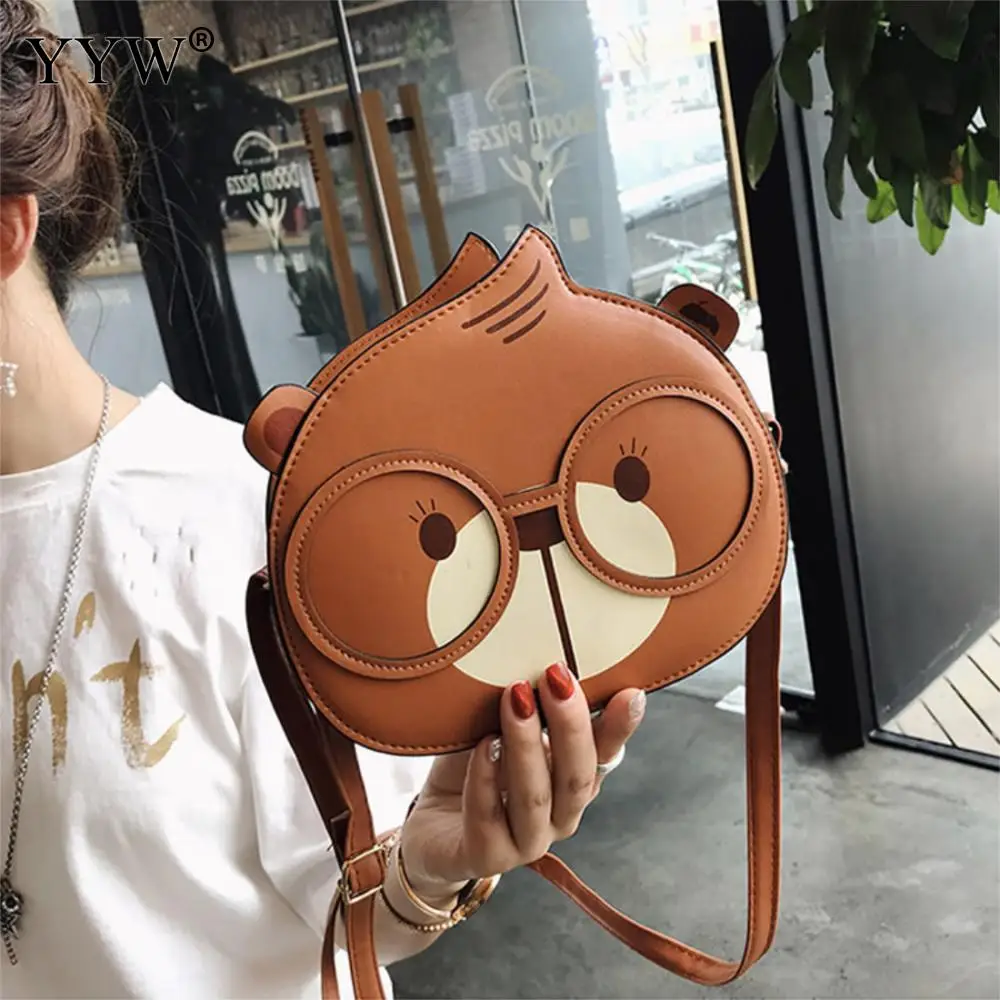 Kawaii Женская круглая сумка модная женская маленькая через плечо сумки для женщин