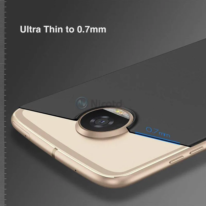 Для Motorola Moto Z2 Force чехол Роскошный Высококачественный жесткий Тонкий чехол из поликарбоната матовый защитный чехол для задней панели чехол s для Moto Z2 Force