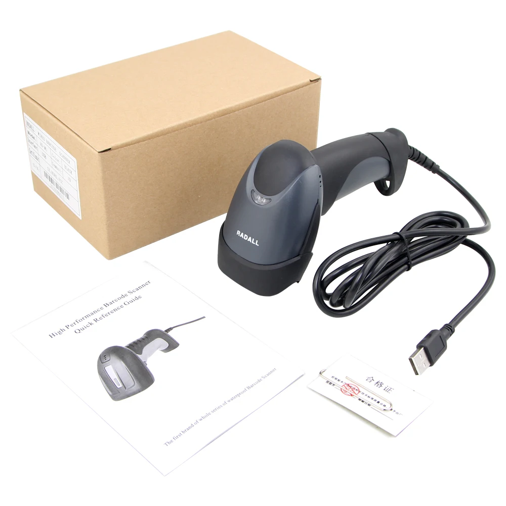 RD-M3 ручной сканер штрих-кодов считыватель Портативный USB CCD проводной 1D кабель для