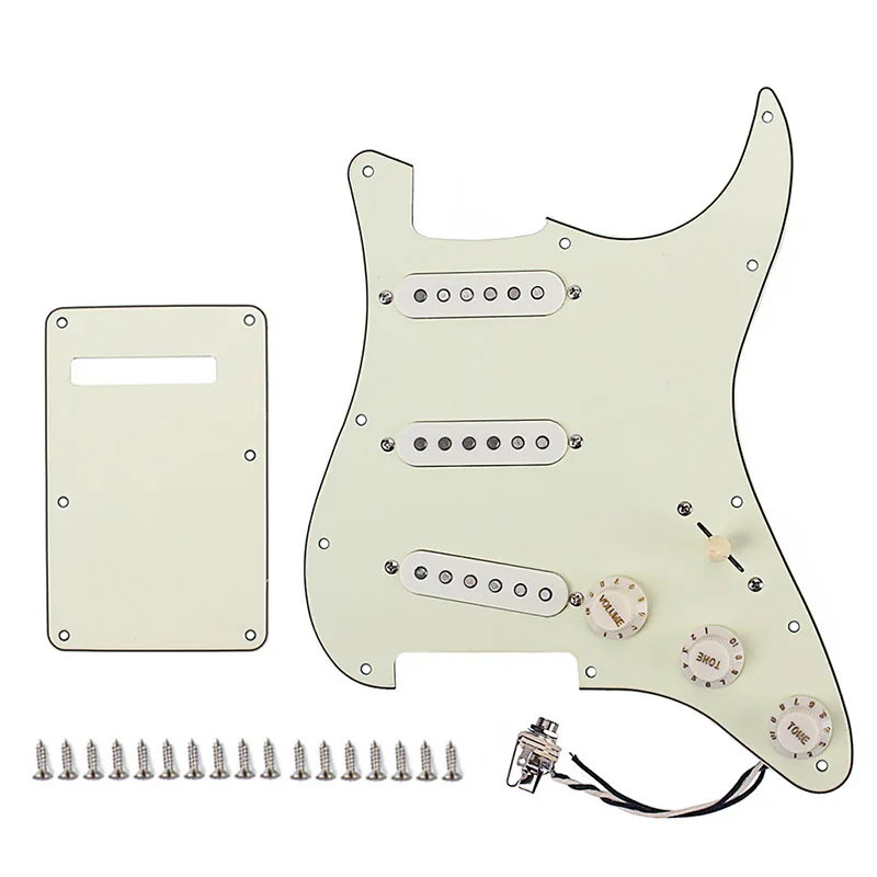 Гитарный пикап загруженный Pickguard портативный музыкальный инструмент Аксессуары
