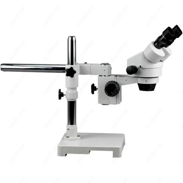 Стерео микроскоп AmScope поставляет 3.5X 90X стерео на стрелу с волоконно оптическим y