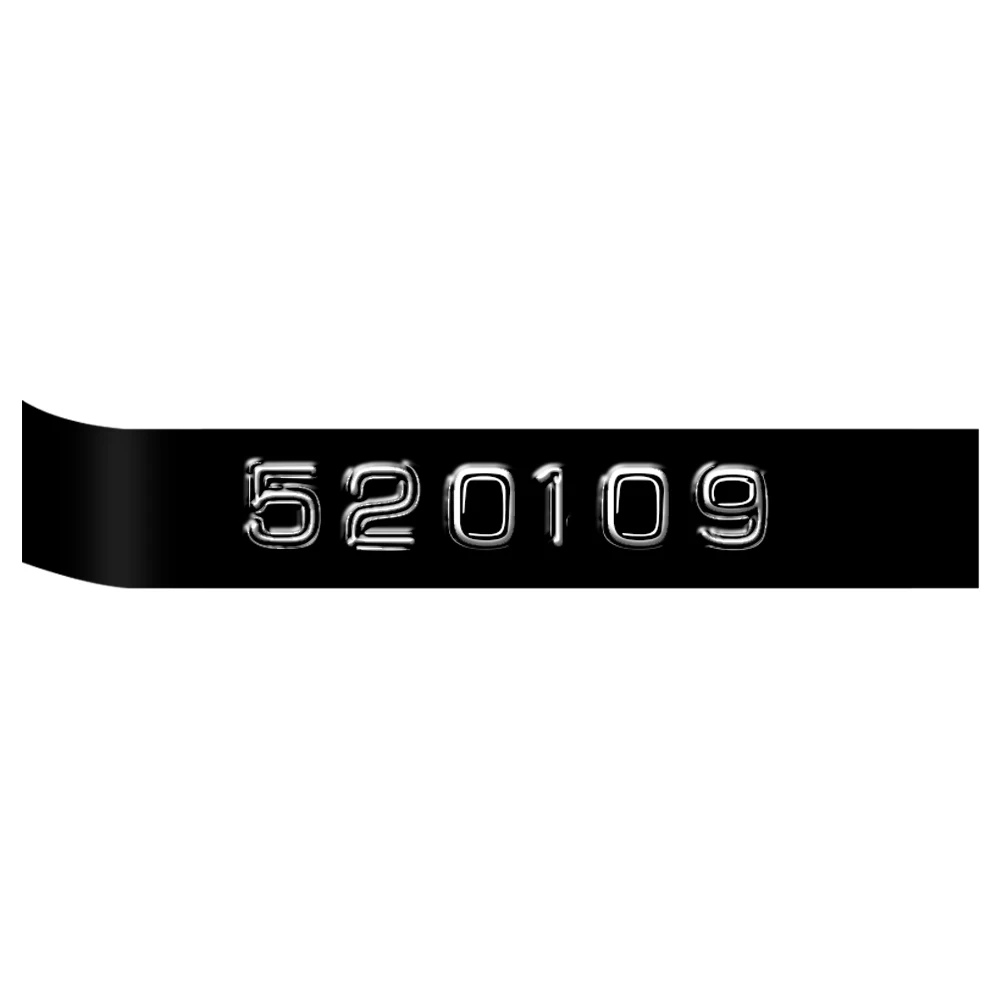 5 шт. совместимая с DYMO 3D пластиковая смайлическая лента 520109 9 мм для Dymo тиснение