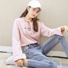 Женская Осенняя футболка весна 2020 harajuku kawaii корейский стиль