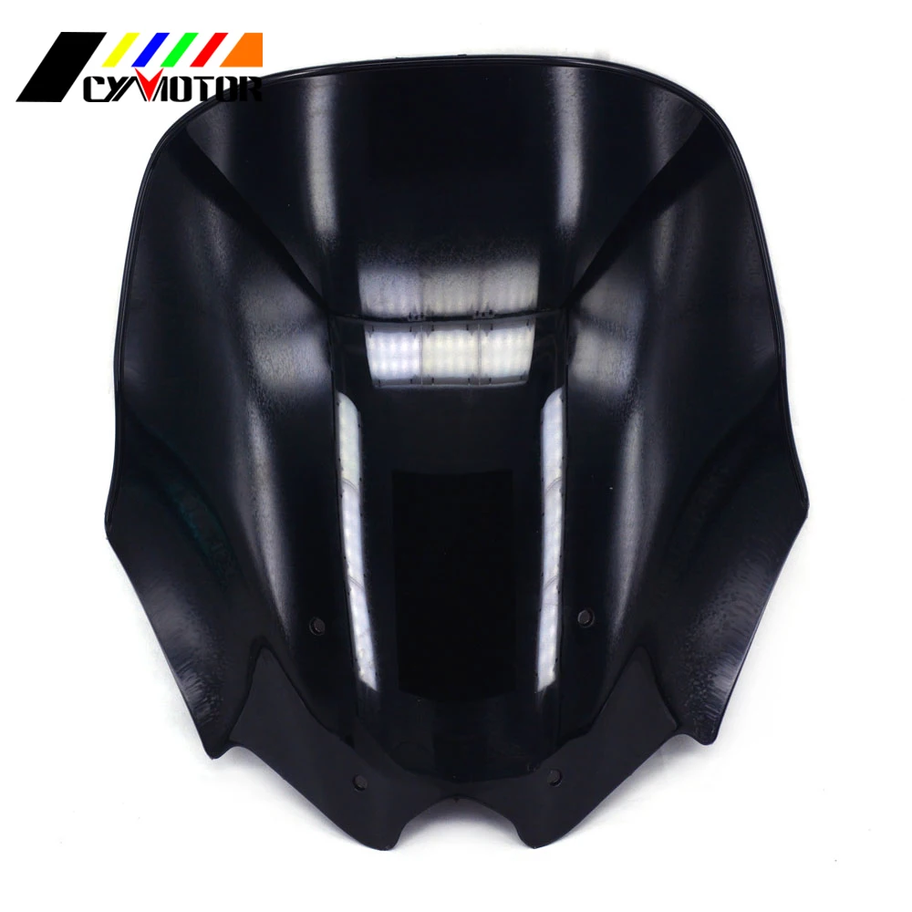 Лобовое стекло мотоциклетное черное для Harley NC700S NC750S NC 700 750 S 2012 2013 2014 12 13 14|Козырьки