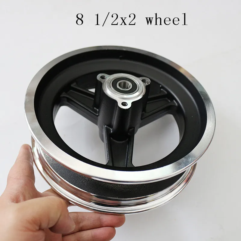 

Aluminum ring hub 8 1/2*2 original aluminum alloy skateboard wheel aluminum steel rim spare tire assembly