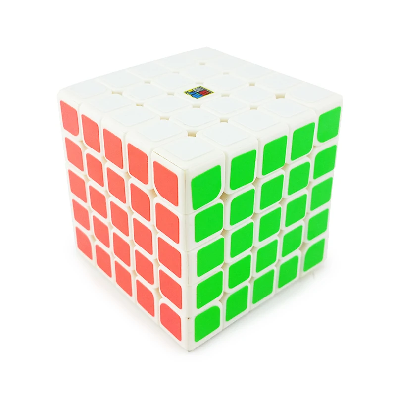 2 шт. белый гладкий Профессиональный скоростной стикер магический куб основа