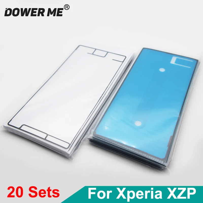 Dower Me 20 шт./лот для Sony Xperia XZ Premium XZP G8142 G8141 ЖК дисплей наклейка передняя рамка клей
