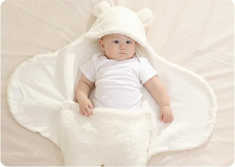 LILIGIRL/детское одеяло для новорожденных; флисовое детское одеяло для пеленания; конверт для младенцев; коляска для малышей; спальный мешок для малышей