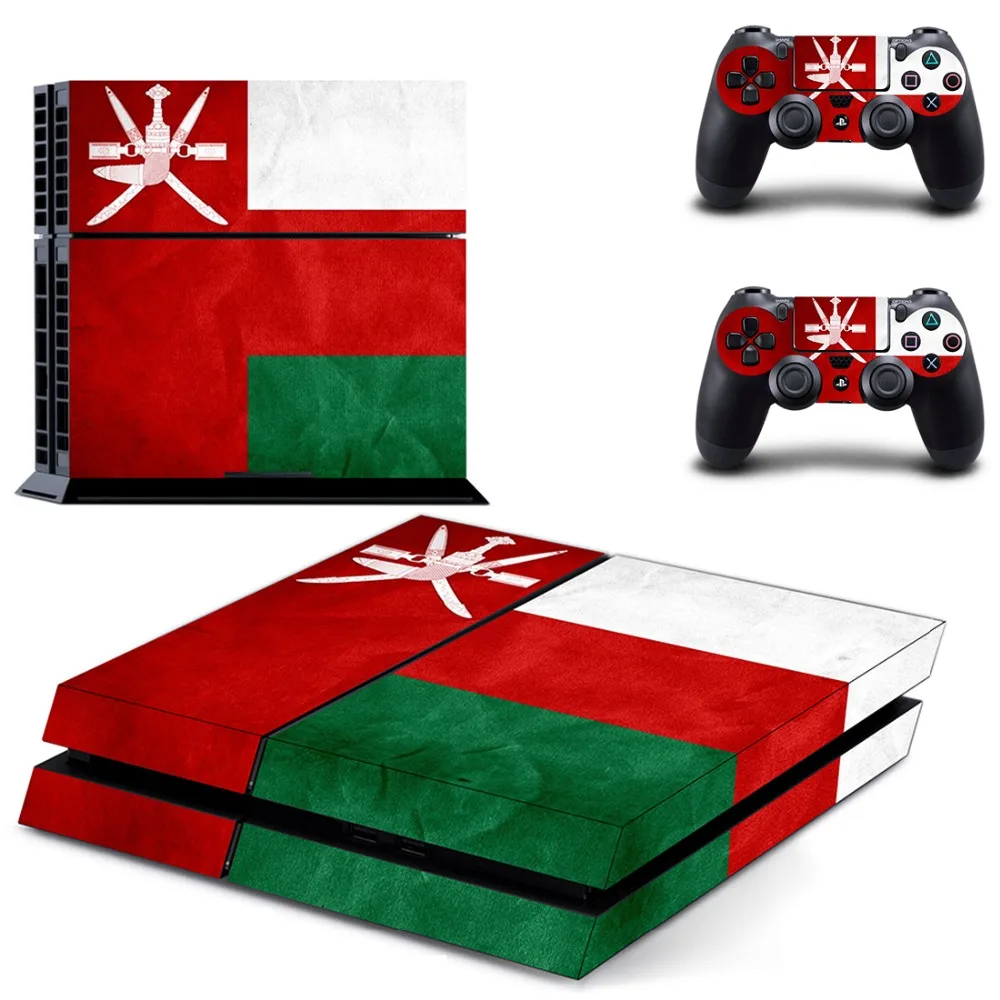 Albania Oman Бразилия Канада Россия флаг PS4 наклейка на кожу Виниловая для Playstation 4