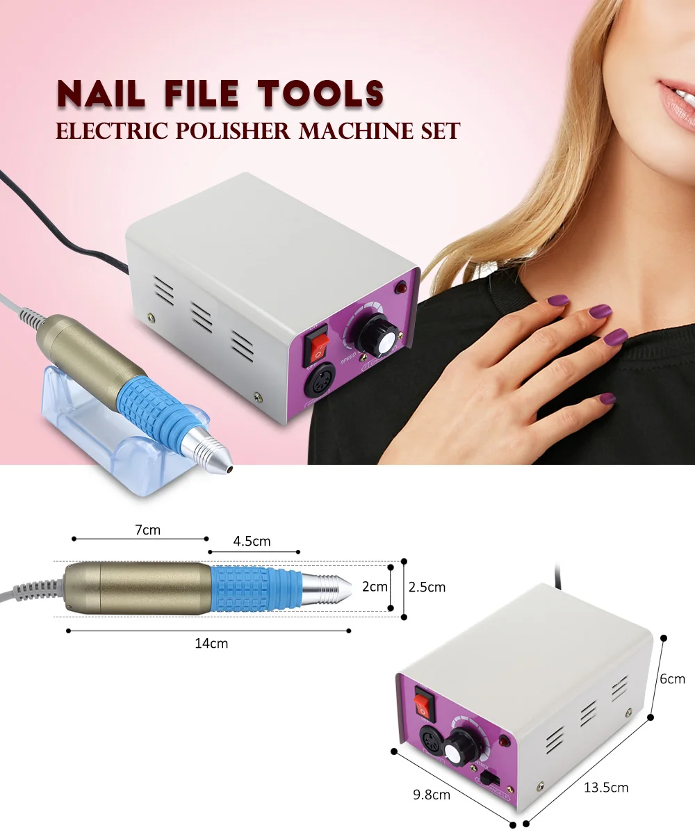 

Electric Nail Manicure Pedicure Tools Files Polisher Grinding Glazing Equipment Set,carving, engraving, routing, grinding, sandi