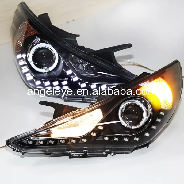 

Светодиодный ные фары для Hyundai Sonata YF Sonata I45 2009- 2014 год YZ