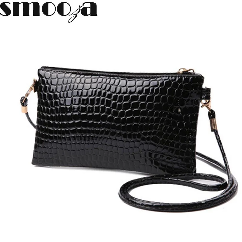 Женская сумка через плечо SMOOZA Модная стильная из искусственной кожи клатчи на