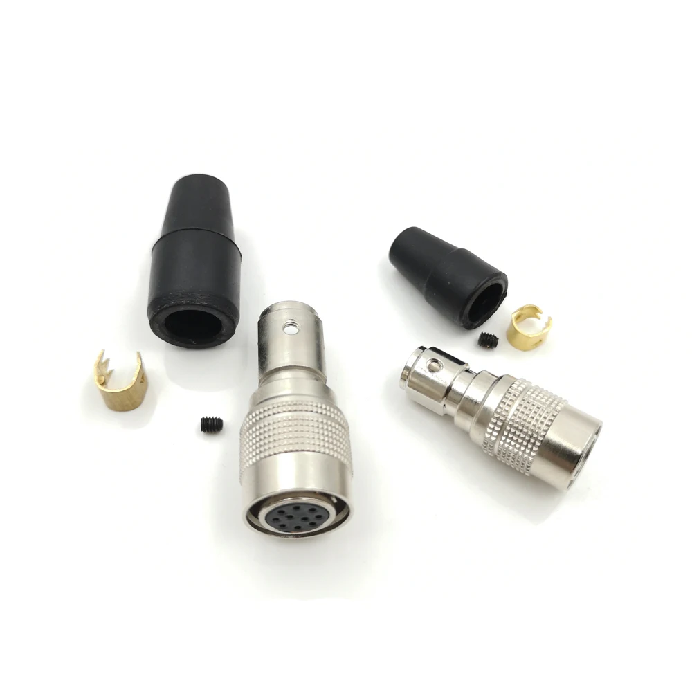 Hirose HR10A 4 6 10 12 контактный штекер/гнездовой штекер для CCD камеры и фото красный
