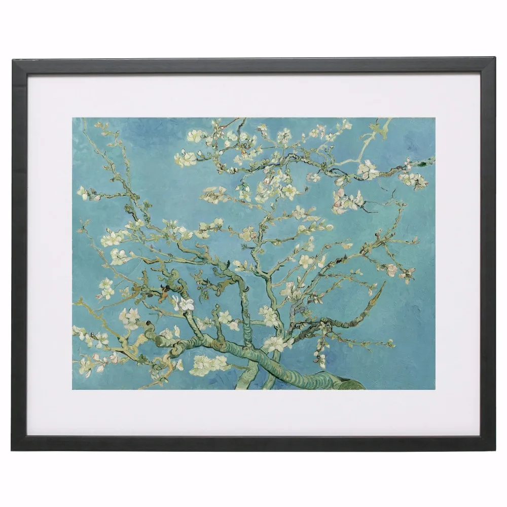 

Van Gogh Almond Blossom 1890 Canvas Art Print Painting Poster Wall Pictures For Living Room Home Decorative Wall Decor No Frame