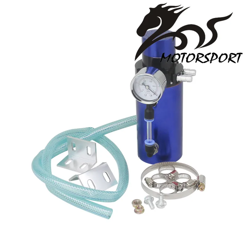 Алюминиевый двигатель 9 мм штуцер резервуар для масла бак дыхания/CAN + Вакуумный