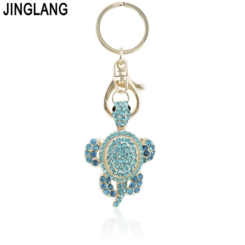 JINGLANG золотой цвет животное Омар застежка брелок болтается в виде черепахи со