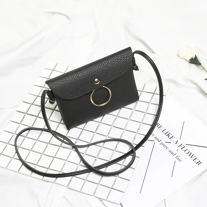 Для женщин кожа Сумки мини Crossbody сумки для Мода Курьерские женский маленький