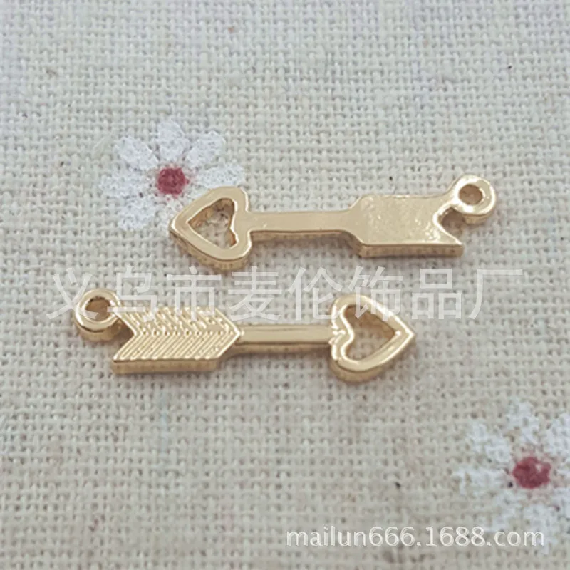 50pcs/lot 6mm*24 Accessories Pendant pendant Arrow arrow of love. |